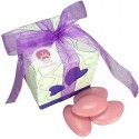 Cajas con dulces decoradas para bautizo de niña detalles personalizados