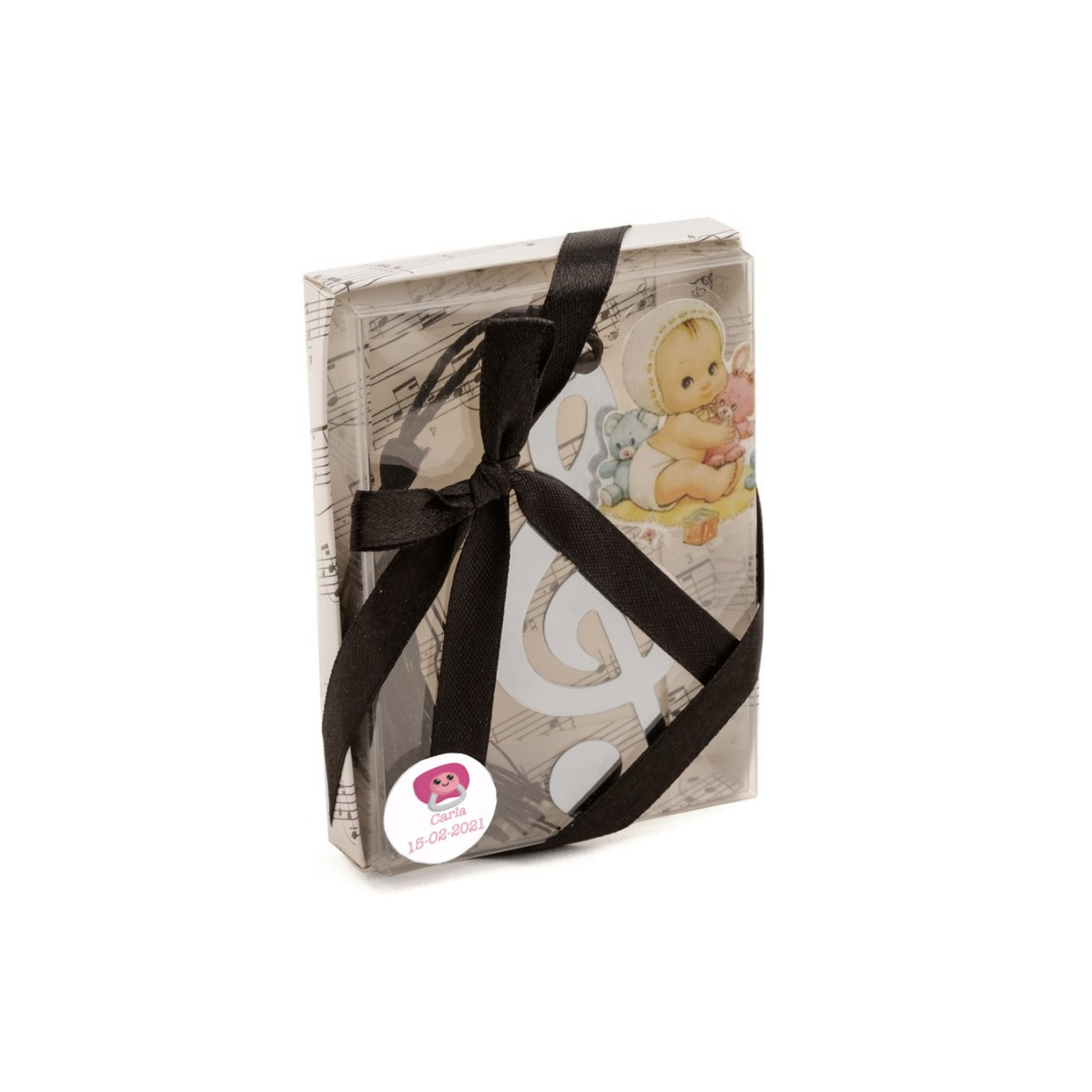 Marcapáginas regalo bautizo personalizada