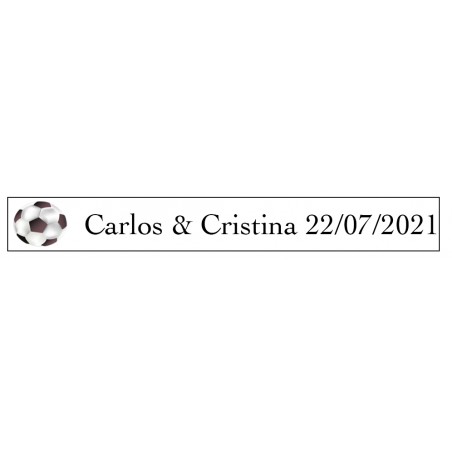 Adhesivo Motivo Fútbol