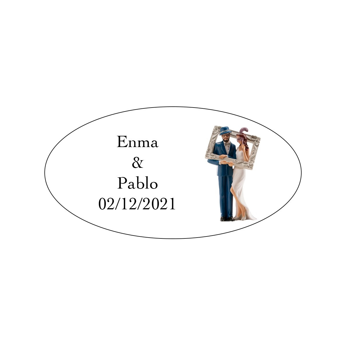 Pegatinas boda