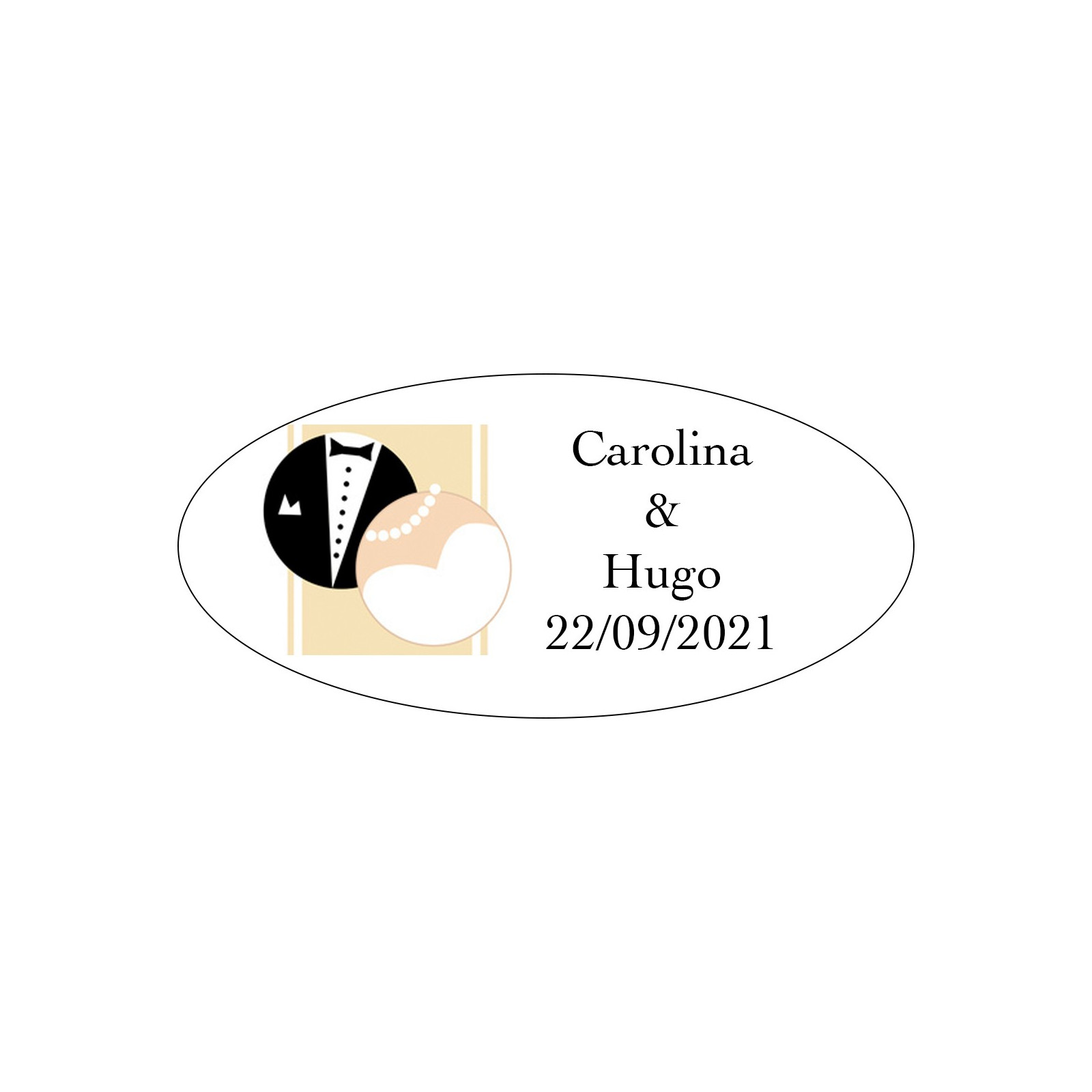 Etiqueta boda