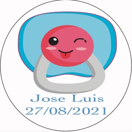 Linterna personalizada para bautizo 