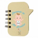 Libreta Con Marcadores Para Bautizo De Niño Detalles Personalizados