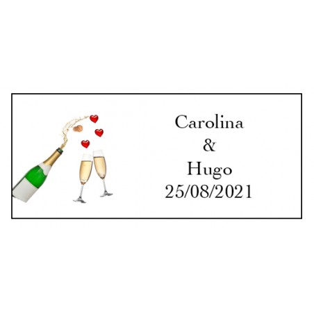 Etiqueta Adhesiva Rectangular