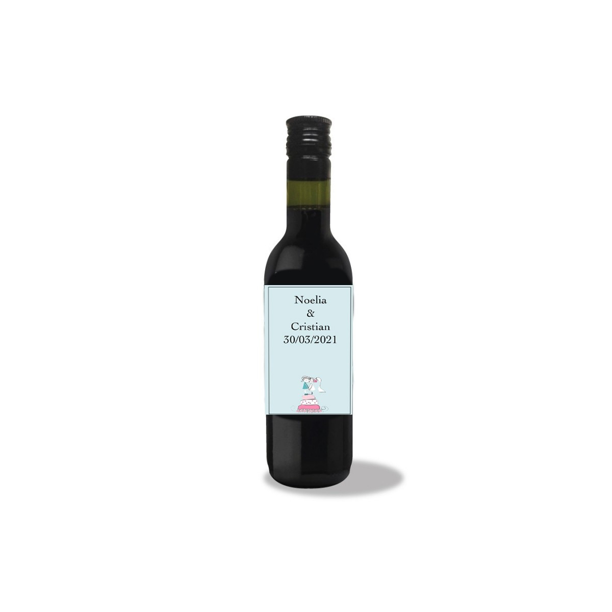 Vino personalizado para regalo boda