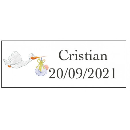 Adhesivos Cigüeña Bebé