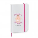 Libreta personalizada para bautizo de niña detalles personalizados