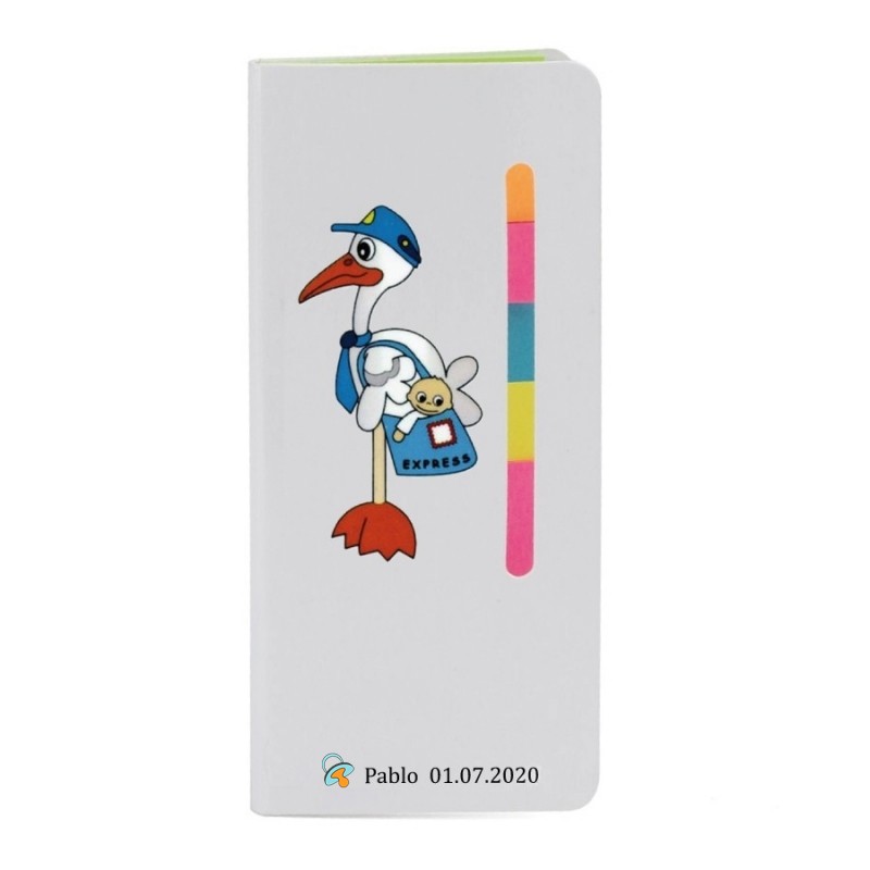 Libreta De Post It Personalizada Para Bautizos Detalles Personalizados Libreta De Post It Personalizada Para Bautizos Detalles Personalizados