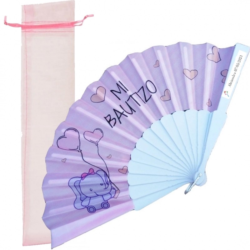 Abanico Recuerdo Bautizo Detalles Personalizados Abanico Recuerdo Bautizo Detalles Personalizados