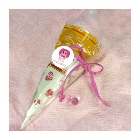 Toallas originales para regalar en bautizo personalizada