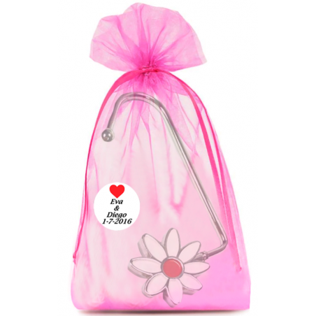 Cuelgabolsos Para Bodas Detalles Personalizados