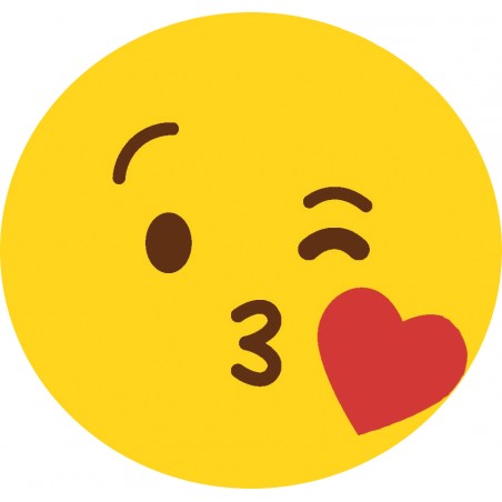 Etiqueta emoji tamaño mini