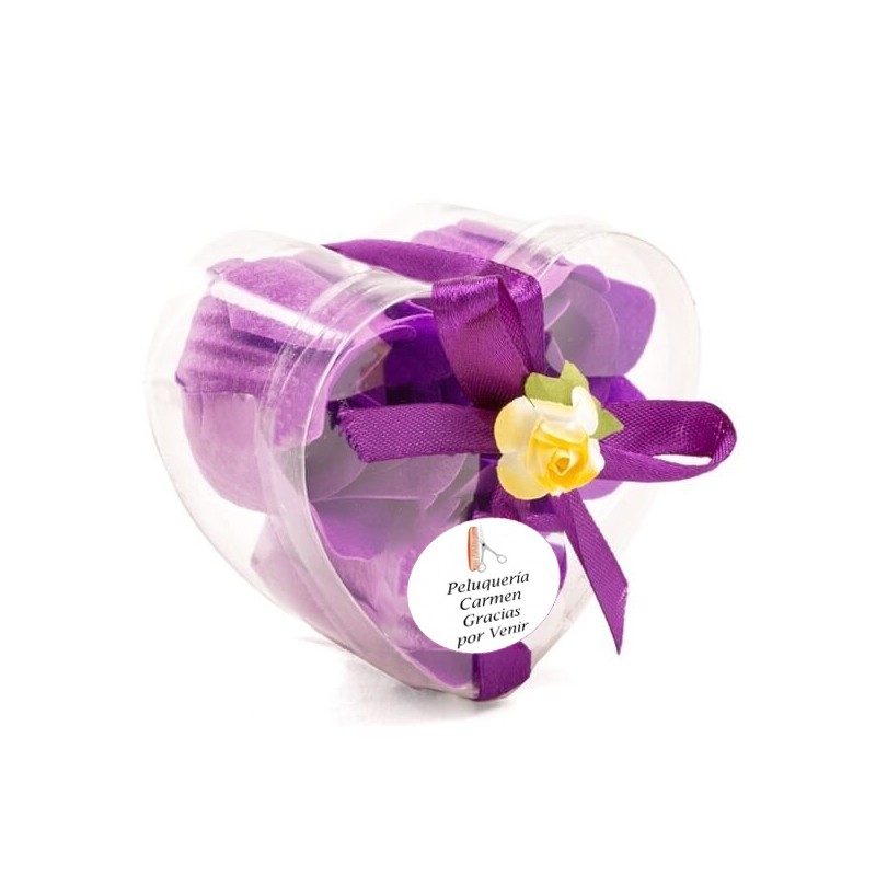 Jabones en forma de flor para regalos de empresa personalizados