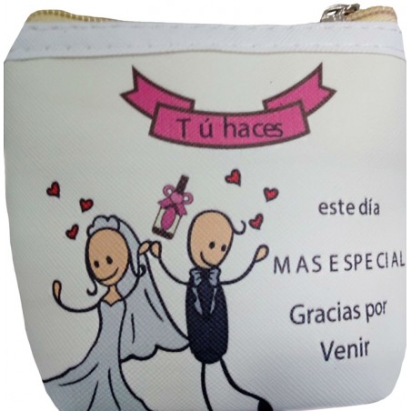 Monedero Detalle Boda