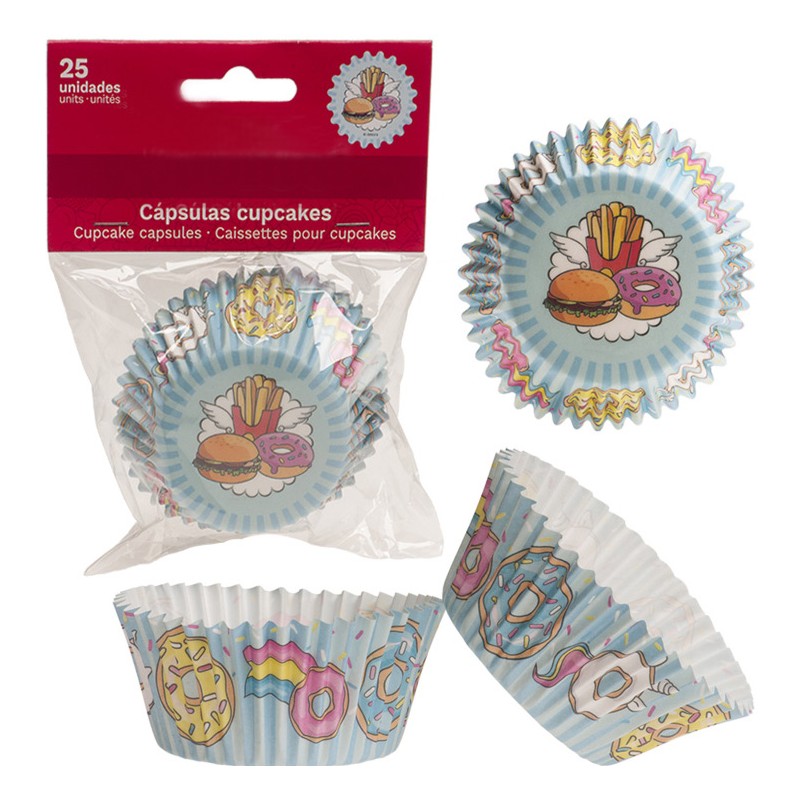 Pack 25 Cápsulas Cupcakes Pack 25 Cápsulas Cupcakes