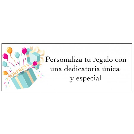 Etiqueta Adhesiva Personalizada Para Regalo
