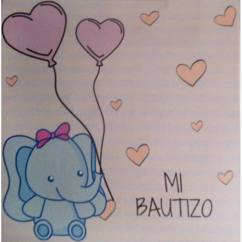 Adhesivo Elefante Bautizo Adhesivo Elefante Bautizo