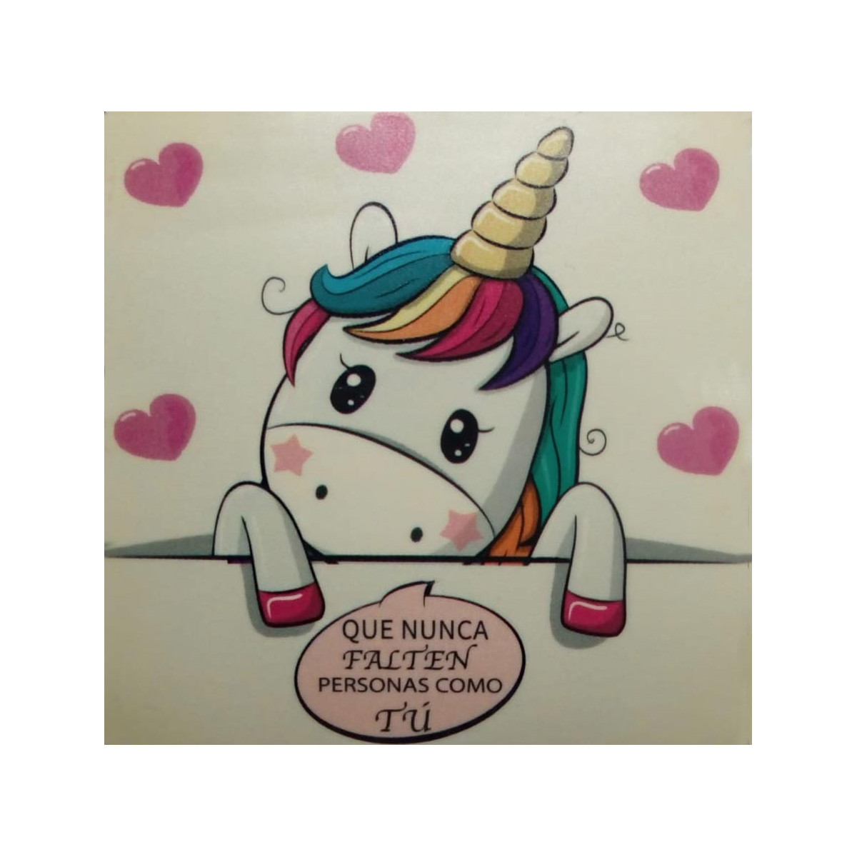 Adhesivo de unicornio