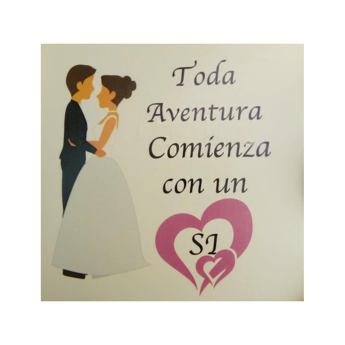 Adhesivo pareja