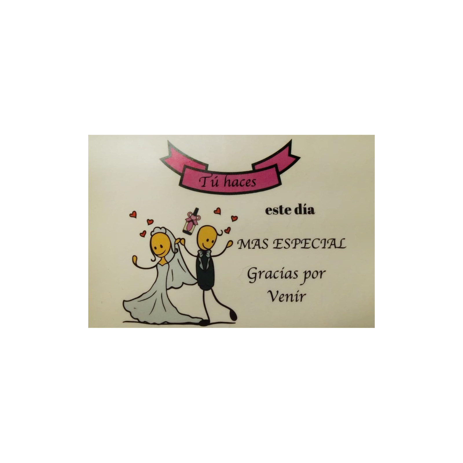 Adhesivos para bodas