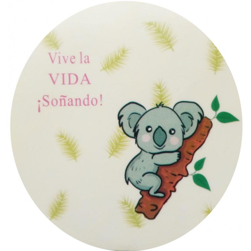 Adhesivo koala tamaño mini