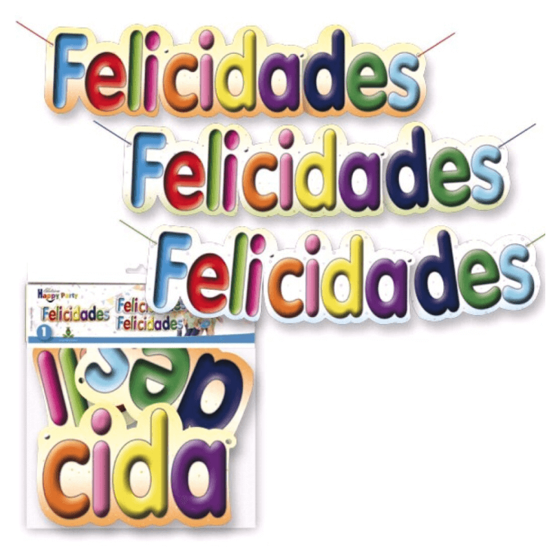 Cartel de felicidades