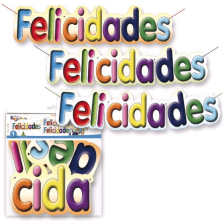 Cartel de felicidades