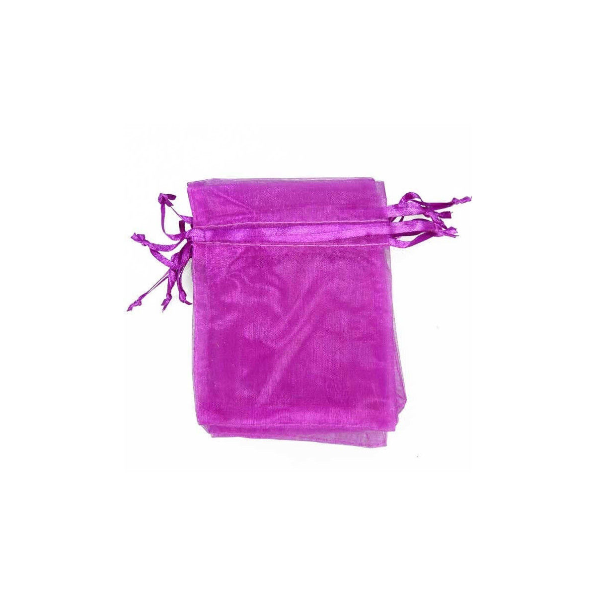 Bolsa de organza morada 15 x 20