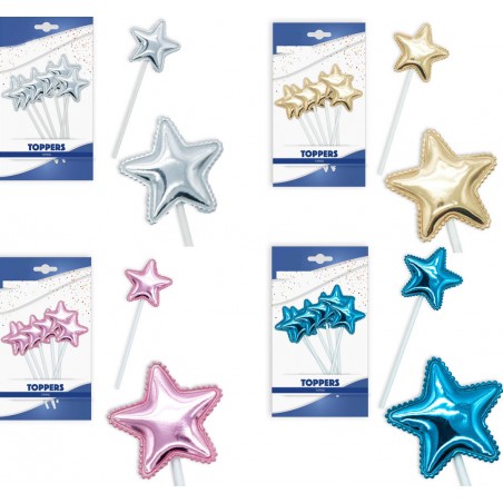 Pack Toppers Estrellas