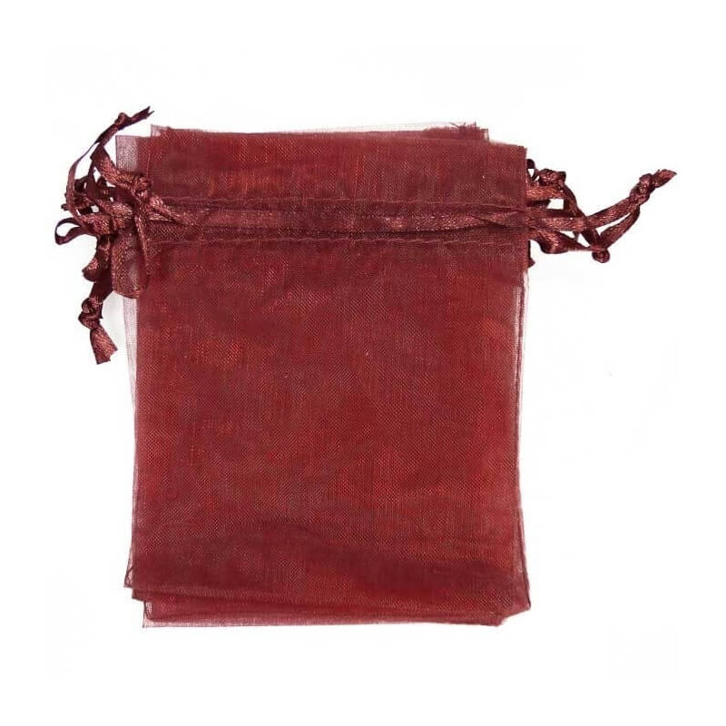 Bolsa De Organza Granate 15 X 20 Bolsa De Organza Granate 15 X 20