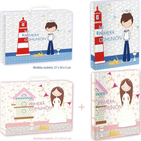 Libro Comunión Con Maletín