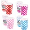 Pack De Vasos Desechables De Lunares