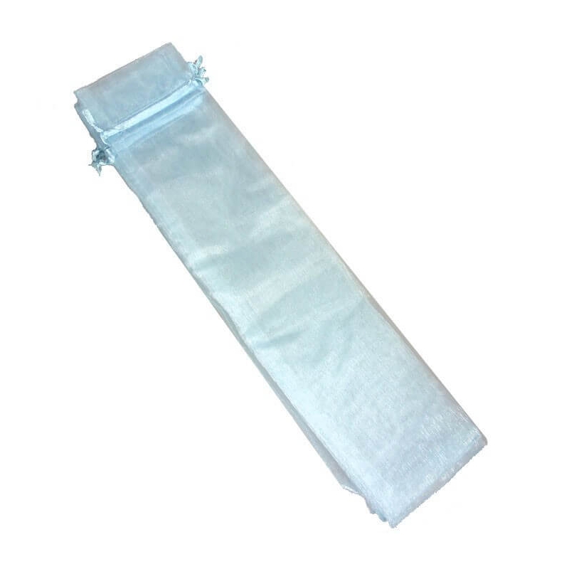 Bolsa De Organza Para Abanicos Celeste Bolsa De Organza Para Abanicos Celeste