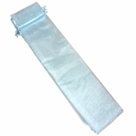 Bolsa De Organza Para Abanicos Celeste