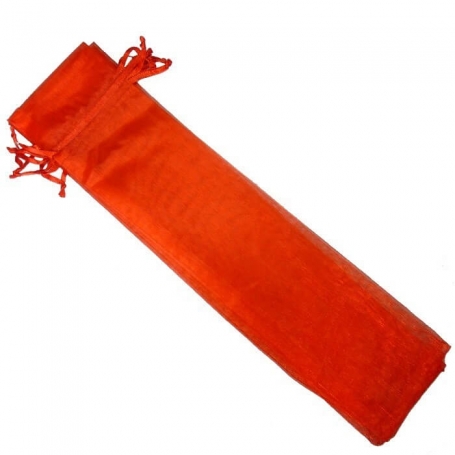 Bolsa De Organza Para Abanicos Roja