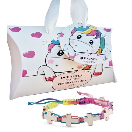 Pulsera Cruz Con Caja