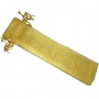 Bolsa De Organza Para Abanicos Dorada