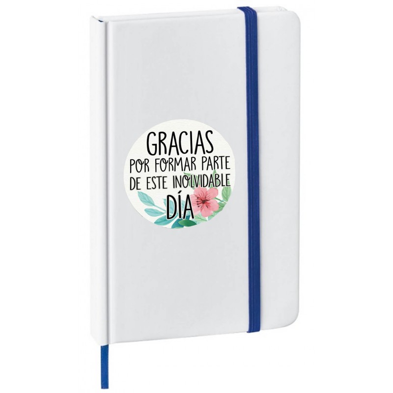 Libreta con adhesivo