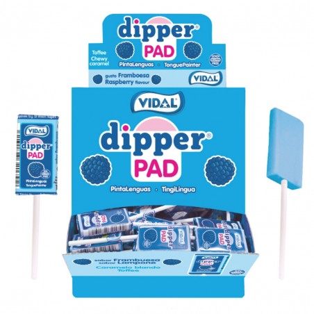 Dipper Pad: caramelos con palo que pintan la lengua y alegran el momento