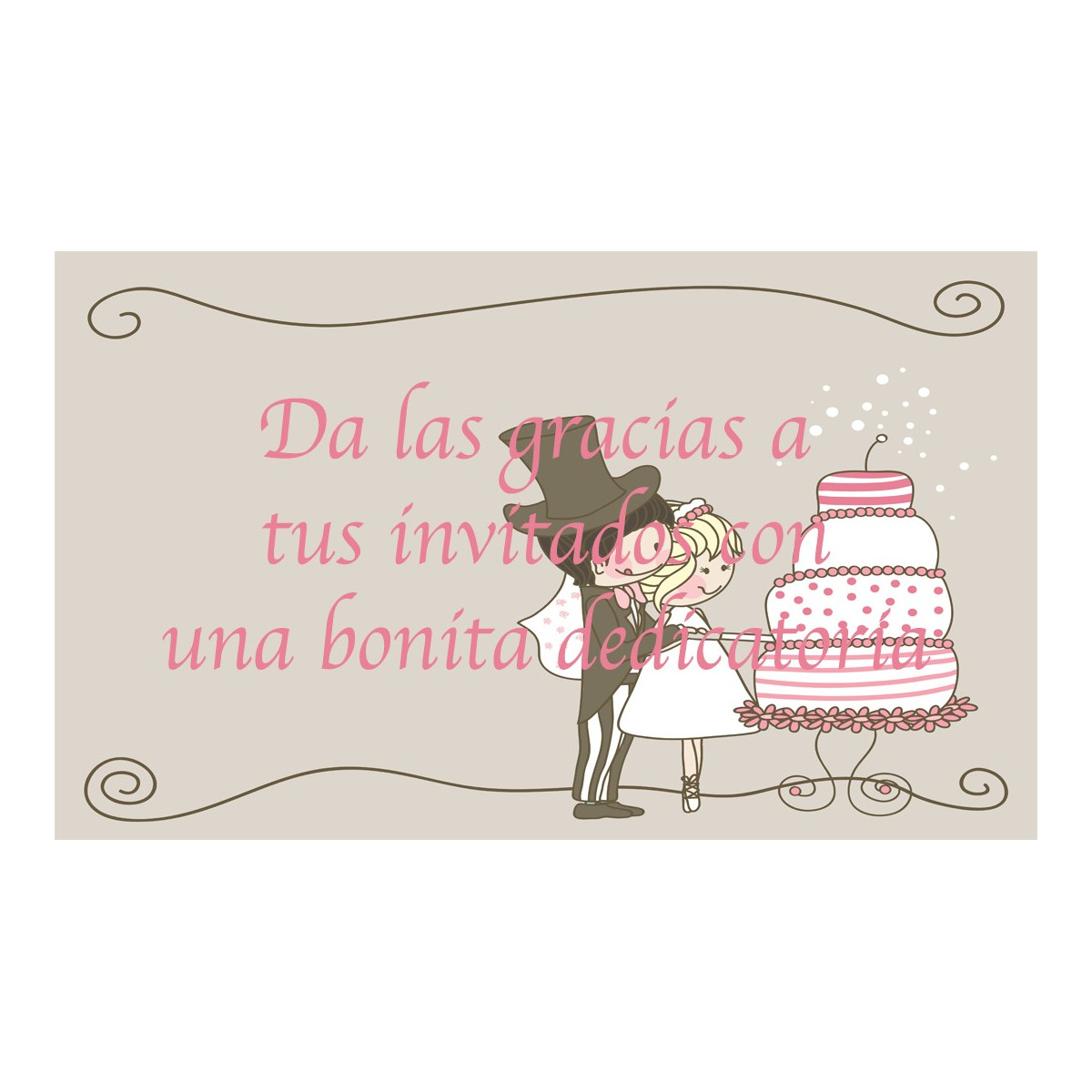 Adhesivos boda