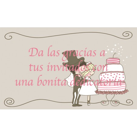 Adhesivos Boda