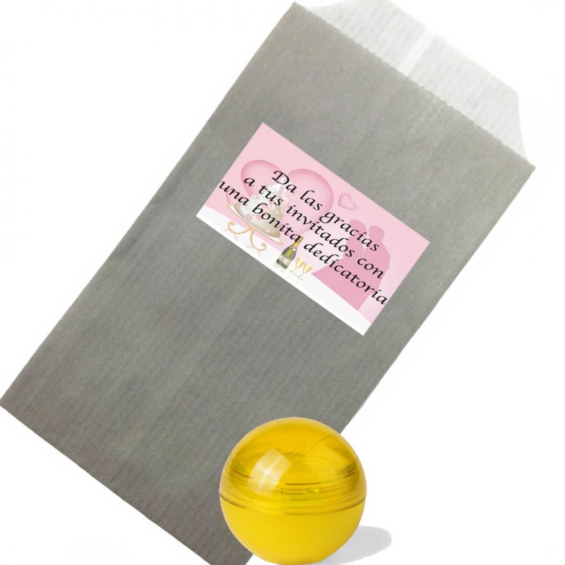 Bálsamo Con Sobre Y Adhesivo Detalles Personalizados Boda Bálsamo Con Sobre Y Adhesivo Detalles Personalizados Boda