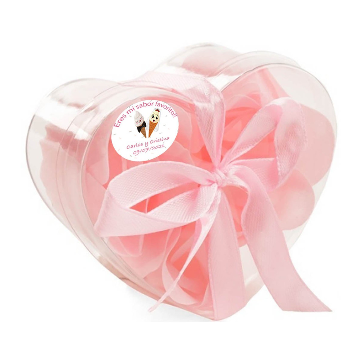 Jabón personalizado boda