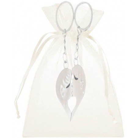 Llavero Pareja Con Bolsa