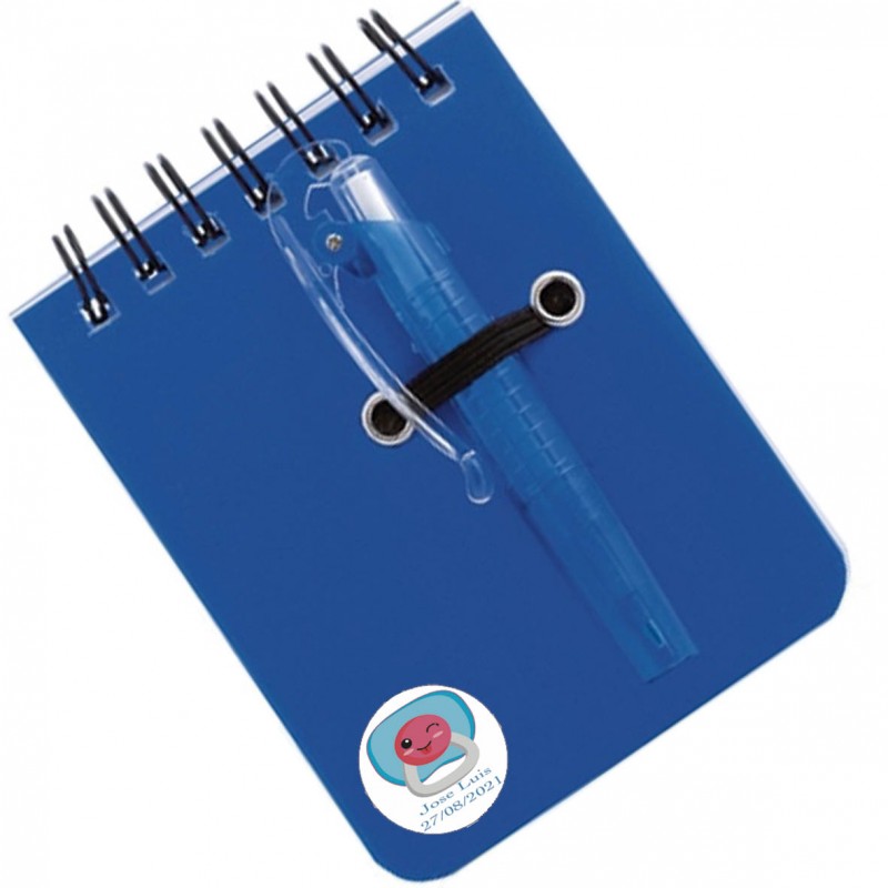 Libreta Pequeña Con Bolígrafo Detalles Personalizados Bautizo Libreta Pequeña Con Bolígrafo Detalles Personalizados Bautizo