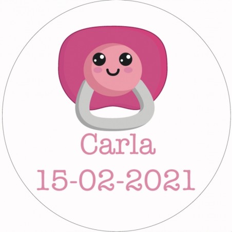 Lápices de cera personalizado para bautizo