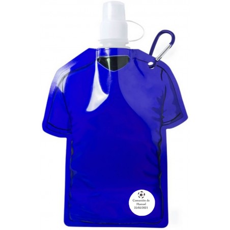 Bolsa De Agua Con Adhesivo Personalizado Para Comunión