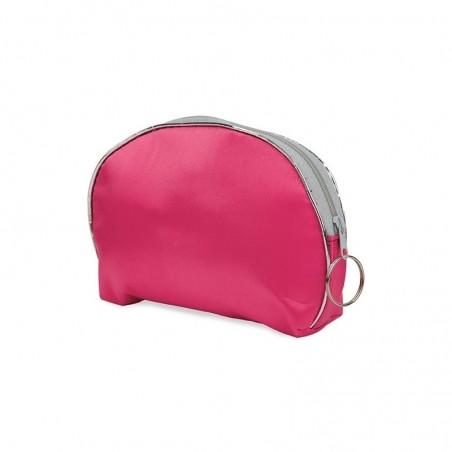 Neceser rosa con espejo y bolsa de unicornio
