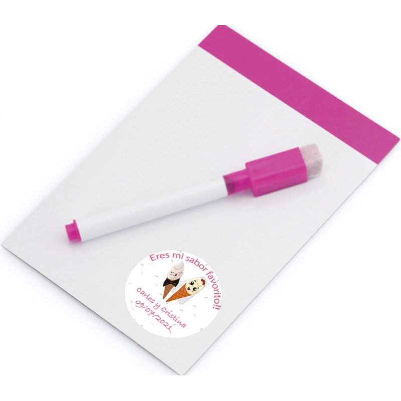 Pizarra Imán Con Rotulador Personalizada Para Bodas Pizarra Imán Con Rotulador Personalizada Para Bodas