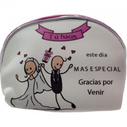 Set Regalo Para Bodas Con Espejo, Monedero Bolsa